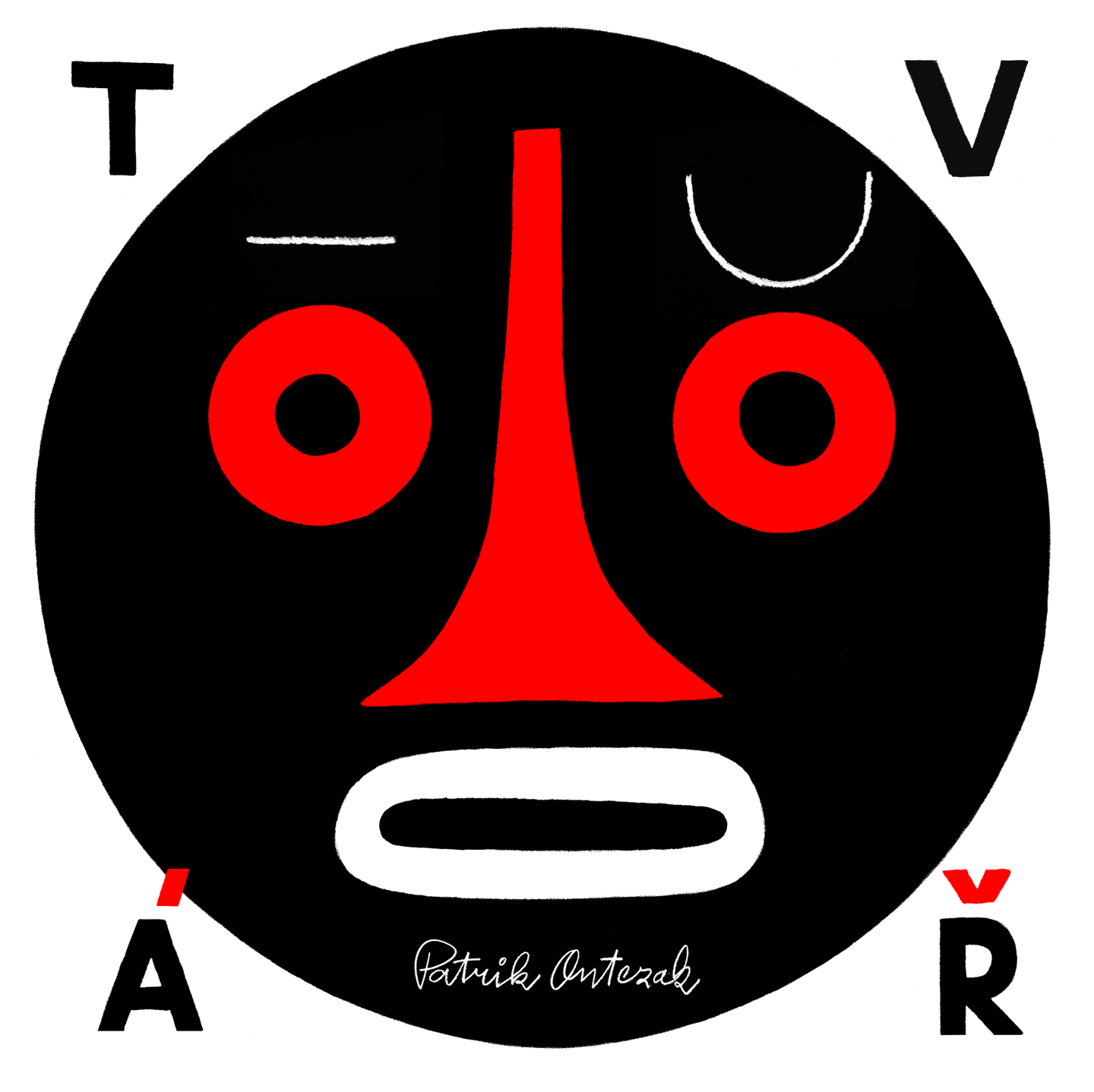 TVAR - TVÁŘ: kontrastní leporelo pro miminka